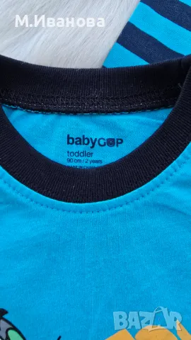 Детска пижама Том и Джери - размер 2 години , снимка 6 - Бебешки пижами - 50368599