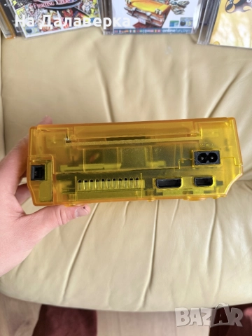 Sega Dreamcast Crystal Orange – комплект с 4 джойстика и Memory карта, снимка 5 - Други игри и конзоли - 52434933