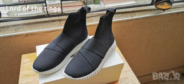 Маркови дамски маратонки / сникърси тип чорап FESSURA - 37 номер., снимка 6 - Маратонки - 49687036