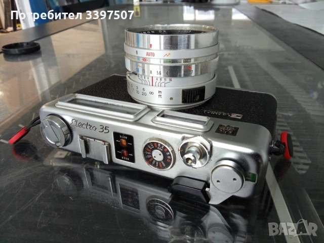 Продавам Yashica Electro 35 GS, снимка 8 - Фотоапарати - 53279178