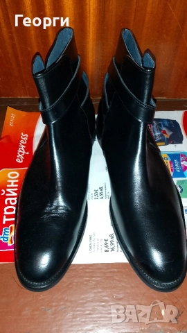 Нови мъжки боти Segarra от естествена кожа / номер 45, снимка 2 - Мъжки боти - 52761362