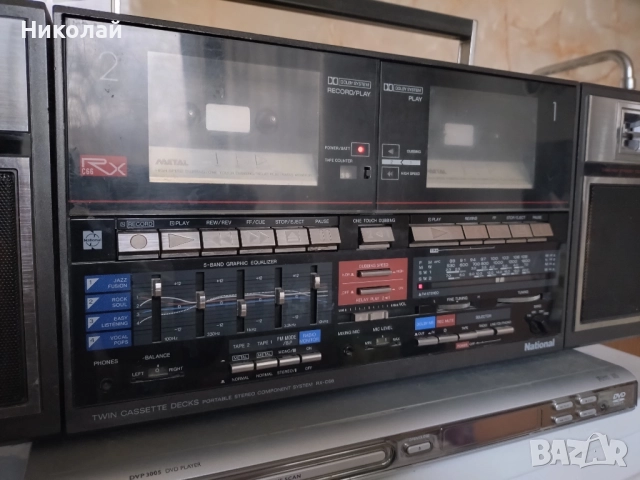National RX-C66, снимка 5 - Радиокасетофони, транзистори - 43252550
