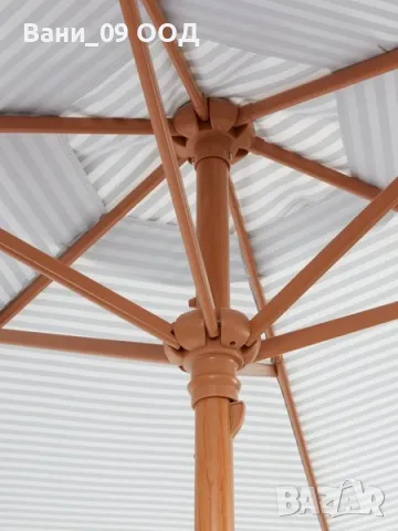 Градински чадър с ресни, снимка 5 - Градински мебели, декорация  - 50236965