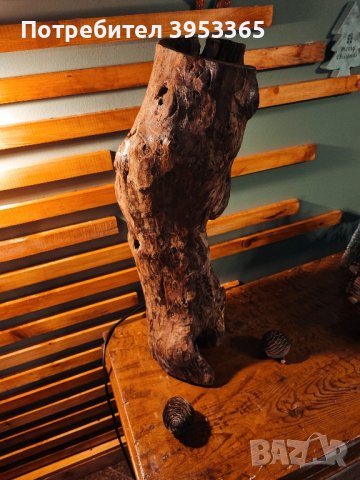 Лампион ръчна изработка от дърво, снимка 5 - Декорация за дома - 43845316