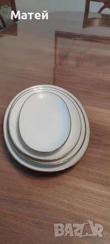 Комплект от 4 броя порцеланови чинии* Германия* Обща цена , снимка 4 - Чинии - 52438630