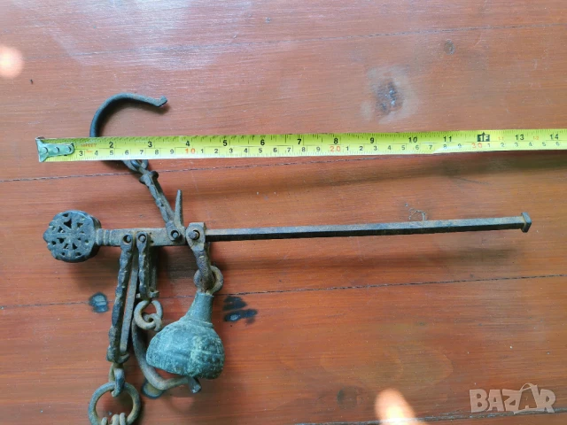 ТУРСКИ,ОСМАНСКИ КОВАН КАНТАР, снимка 5 - Антикварни и старинни предмети - 51170840