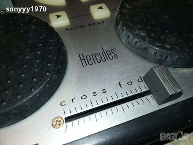 HERCULES DJ CONTROL MP3/USB-ВНОС SWISS 1907221024М, снимка 11 - Ресийвъри, усилватели, смесителни пултове - 37433828