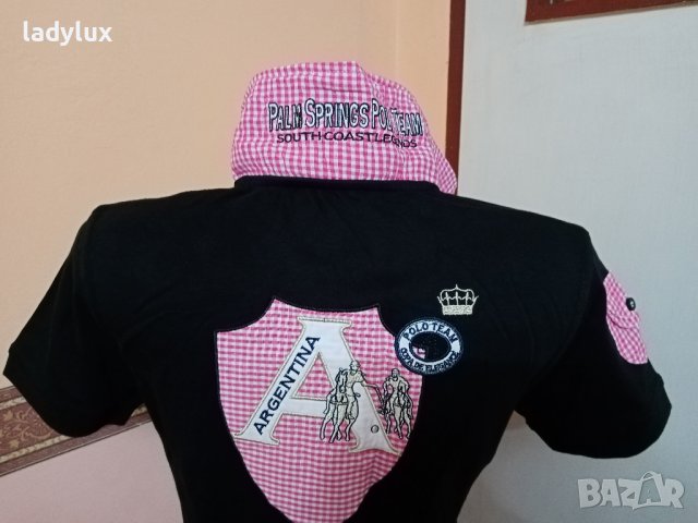 L'Argentina Polo Team, Оригинална и Уникална, Размер L. Код 2081, снимка 6 - Тениски - 43258802