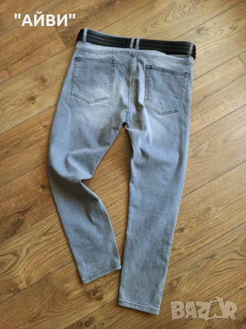 ZARA мъжки еластични дънки, снимка 7 - Дънки - 52629371