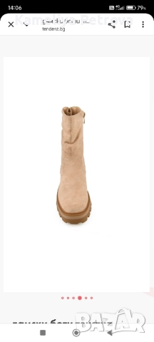 Дамски Боти Тенденз, снимка 4 - Дамски боти - 52422148
