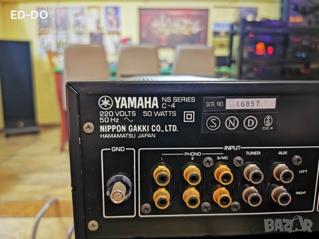 YAMAHA M-4 POWER AMPLIFIER , снимка 3 - Ресийвъри, усилватели, смесителни пултове - 43920253