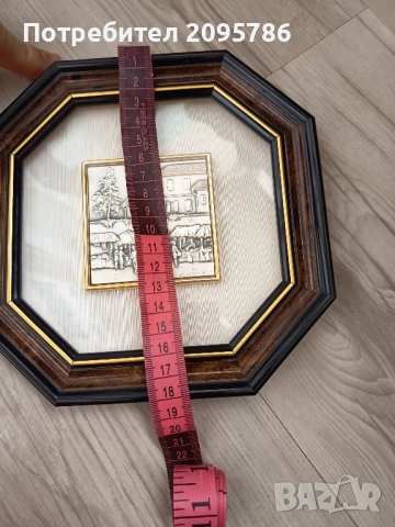 италианска сребърна картина , снимка 3 - Картини - 51644288