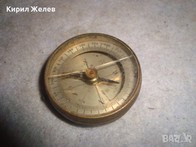 МНОГО СТАР КОМПАС с МЕСИНГОВ КОРПУС за КОЛЕКЦИЯ ПОЛЗВАНЕ 23432, снимка 2 - Антикварни и старинни предмети - 38137912