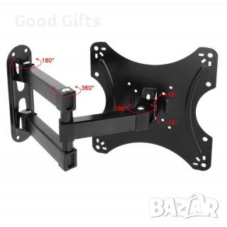 Пълен комплект Стойка за телевизор 14-42инча черна, снимка 4 - Други стоки за дома - 39310229