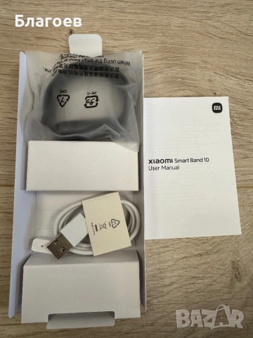 Гривна Xiaomi Smart Band 10, черен цвят, снимка 7 - Смарт гривни - 53220238