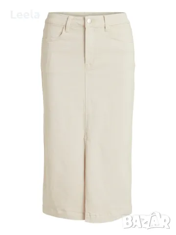 Дънкова миди пола VILA, снимка 2 - Поли - 47274031