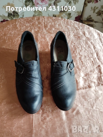 Дамски обувки от естествена кожа 40 номер, снимка 2 - Дамски ежедневни обувки - 53412262