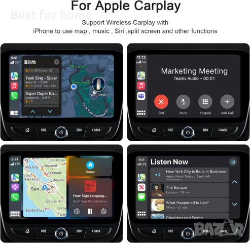 iPhone Wireless CarPlay Adapter, снимка 8 - Аксесоари и консумативи - 43591365