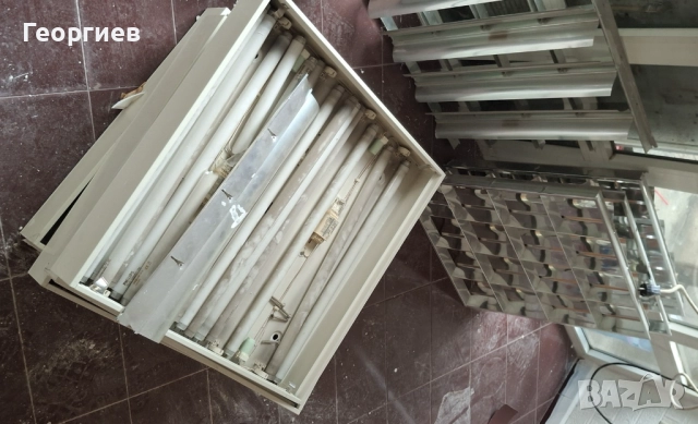 Луминисцентни осветителни тела с по 4 тръби, снимка 2 - Други - 51978818