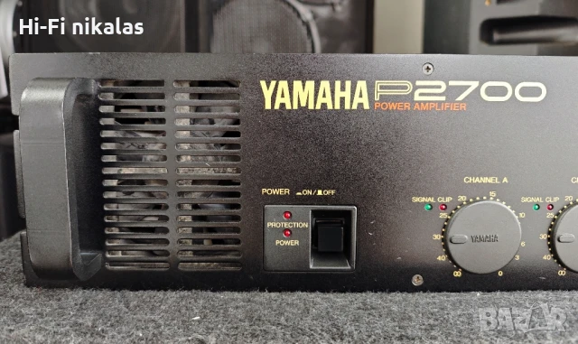 професионално стъпало усилвател YAMAHA P 2700, снимка 3 - Ресийвъри, усилватели, смесителни пултове - 50657160