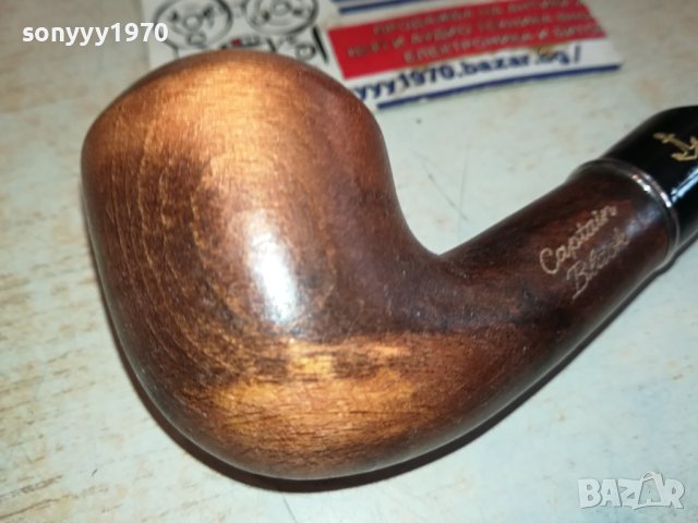 МАРКОВА ДЪРВЕНА ЛУЛА С ЛОГО И КОТВА 1701241551, снимка 8 - Лули - 43851150