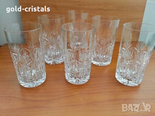 кристални чаши , снимка 2 - Антикварни и старинни предмети - 28433554