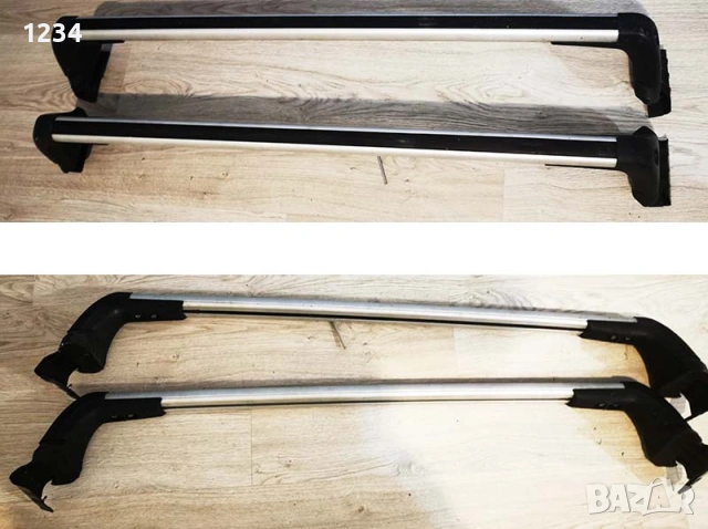 Оригинален алуминиев багажник за RENAULT SCENIC II 2003-2009г, снимка 4 - Аксесоари и консумативи - 53435335