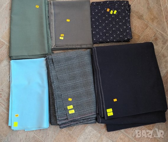 Платове различни видове дебелина., снимка 2 - Платове и дамаски - 42931313