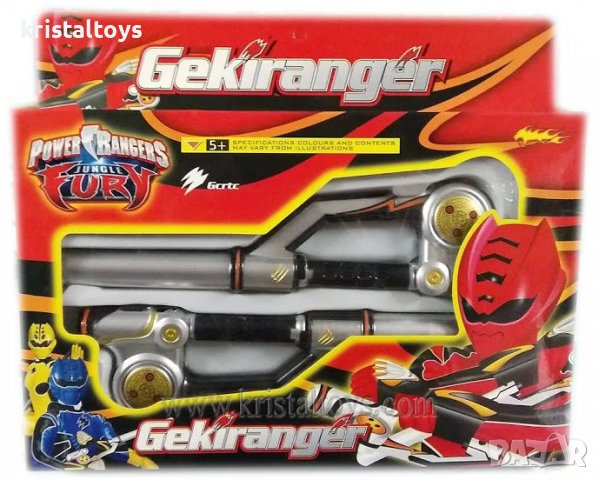 Пауър Рейнджърс комплект Оръжия на Power Rangers, снимка 1