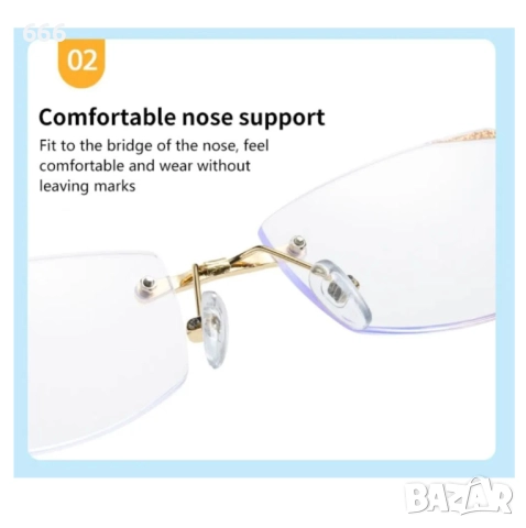 Оптични очила за четене +1.00, снимка 3 - Слънчеви и диоптрични очила - 52730590