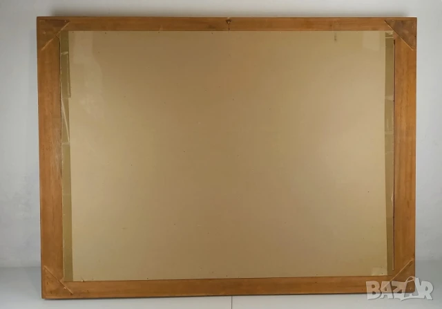 Голям стар гоблен с барокова рамка, снимка 7 - Гоблени - 51067701