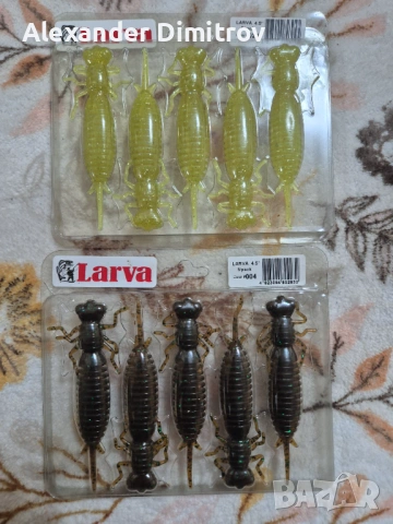 Силиконови примамки, снимка 2 - Стръв и захранки - 53343862