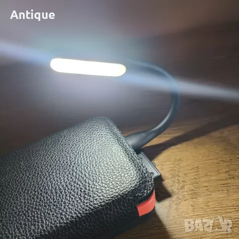 Преносима гъвкава LED лампа с USB захранване, снимка 3 - Лед осветление - 49316314