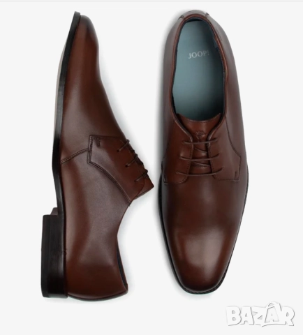 JOOP! Обувки Philemon номер 45 кожени обувки от пълнозърнеста кожа - официални, снимка 3 - Официални обувки - 51990484