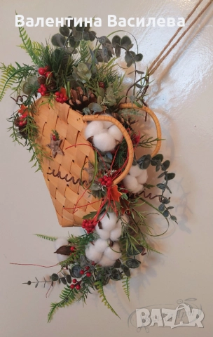 Ръчно изработени коледни декорации, снимка 5 - Декорация за дома - 52673655
