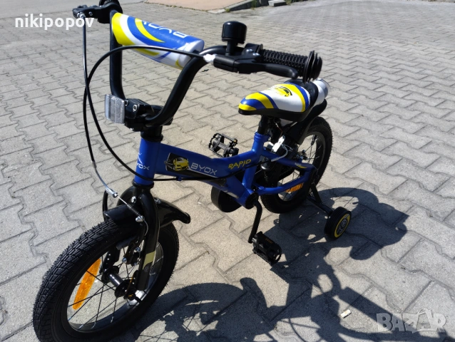 BYOX Велосипед 14" RAPID blue, снимка 8 - Велосипеди - 53534418