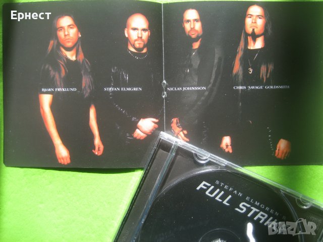 Stefan Elmgren's Full Strike – We Will Rise CD Hammerfall, снимка 5 - CD дискове - 37444264