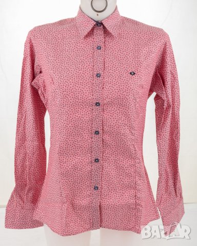 Червена памучна дамска риза марка Paul Parker - M/L, снимка 1