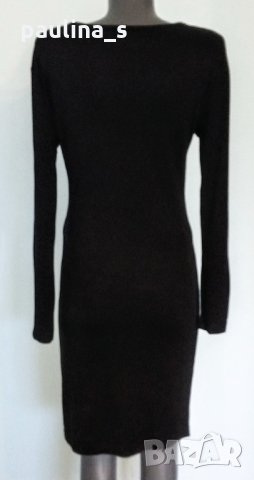 "Малка Черна Рокля" / парти рокля / рокля за офис или повод с дълъг ръкав / голям размер , снимка 3 - Рокли - 26774584