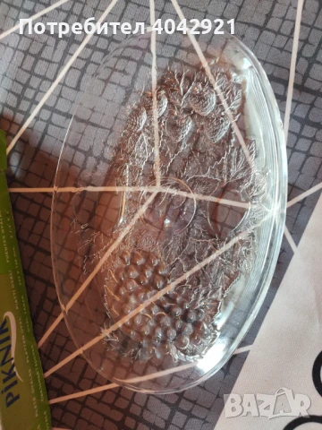 Стъклени таблички и Подноси за сервиране, снимка 4 - Прибори за хранене, готвене и сервиране - 45220168