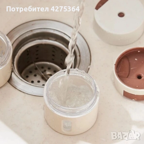 Магнитни стъклени буркани за подправки 6 броя – Стилен комплект за подредена кухня, снимка 5 - Аксесоари за кухня - 52775395