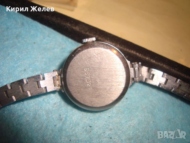 СТАР РУСКИ МЕХАНИЧЕН ДАМСКИ ЧАСОВНИК ЛУЧ с КРАСИВА ВЕРИЖКА 19607, снимка 8 - Антикварни и старинни предмети - 35162561