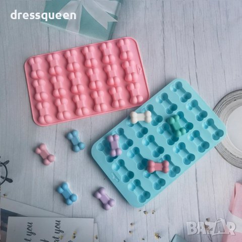 3784 Форми за печене с 18 кокалчета, снимка 4 - Форми - 38921842