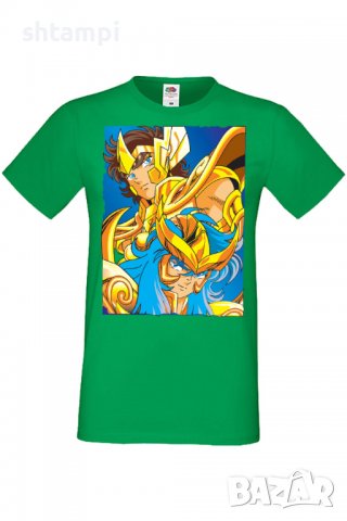 Мъжка тениска Saint Seiya Knights of the Zodiac,Анимация,игра,Празник,Повод,, снимка 7 - Тениски - 38122915