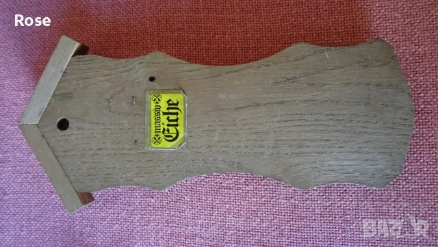 Винтидж калаени лъжици  Zinn Germany върху дървена поставка., снимка 15 - Антикварни и старинни предмети - 47284990