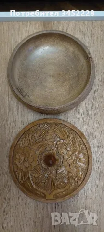 дърворезба кутия за ценители , снимка 4 - Антикварни и старинни предмети - 49200334