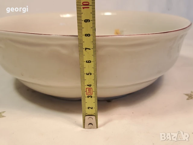 купа стар български порцелан Сталин Видин   26/1, снимка 7 - Аксесоари за кухня - 50501092