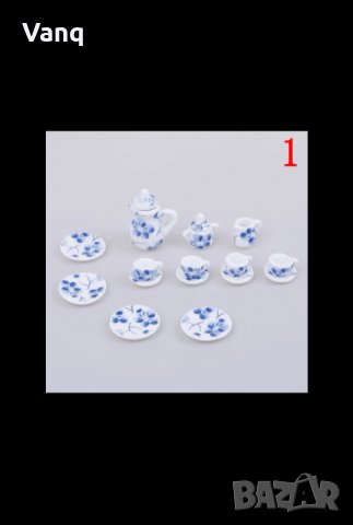 Порцеланов сервиз за барби, снимка 13 - Кукли - 32173546