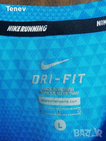 Nike Running оригинална спортна тениска фланелка, снимка 3 - Тениски - 37484652