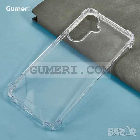 Samsung Galaxy A56 Хибриден Гръб - Прозрачен, снимка 3 - Калъфи, кейсове - 50044095